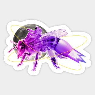 astro bee Sticker